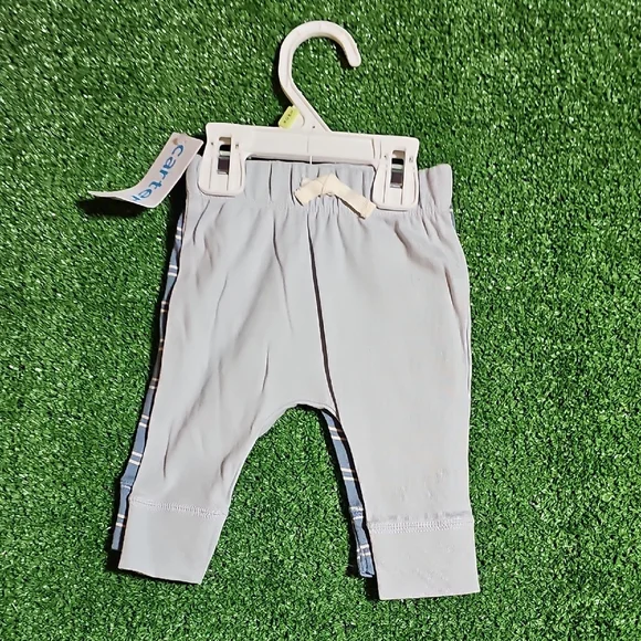 Carter's Blue and White Striped Baby Pants - Picture 4 of 4